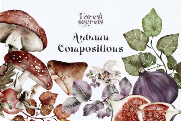 Autumn Forest Compositions Animals PNG: Strategic Use for Creative and Professional Projects