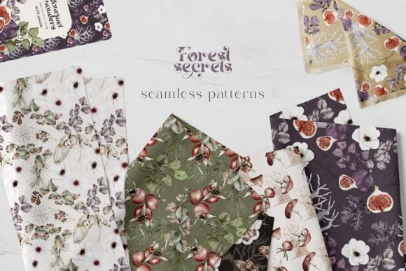 Autumn Seamless Patterns Forest PNG: A Creative Resource for Designers and Entrepreneurs
