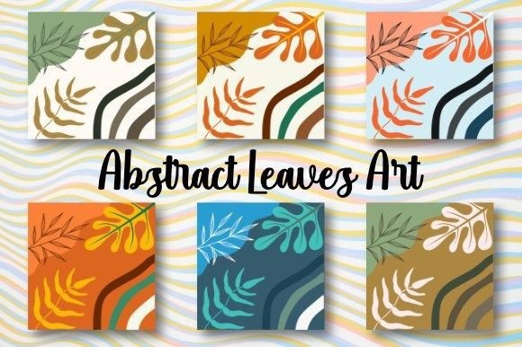 Exploring the Beauty and Utility of Abstract Leaves Art