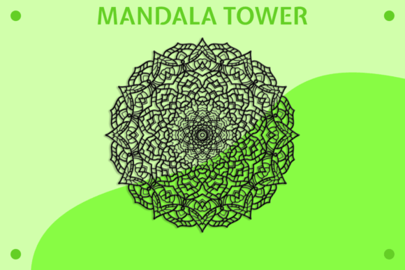 Mandala Tower Design for Creative Projects