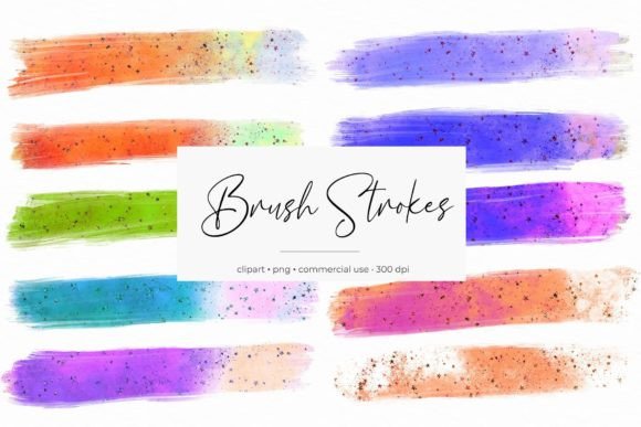 Space Brush Strokes Clipart: Strategic Use for Creative and Professional Projects